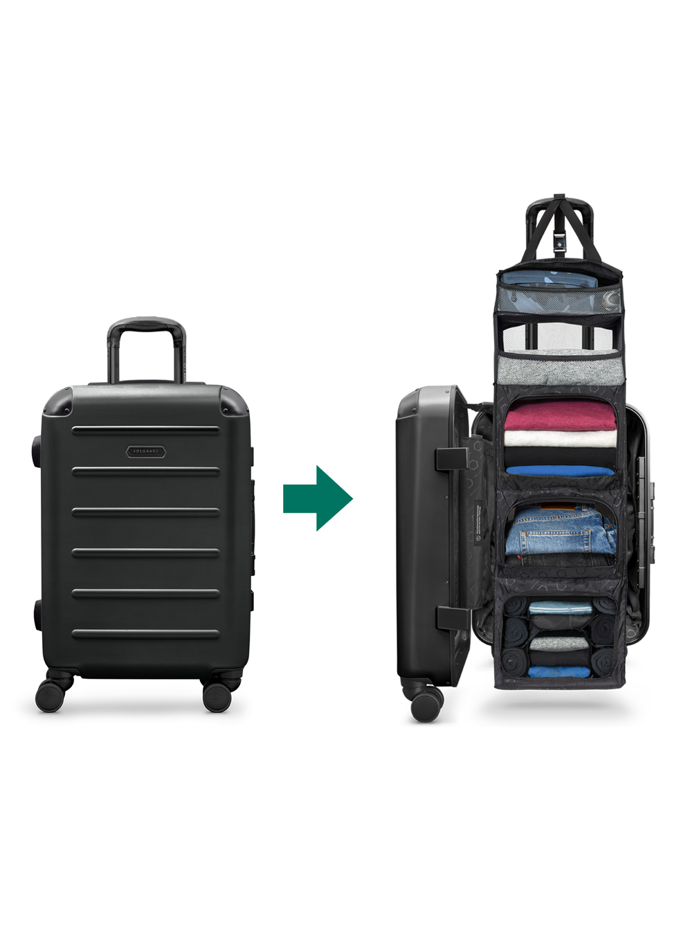【美品】39L機内持込 限定カラーソルガード Carry-on超時短スーツケース Carry-on Closet（機内持込39L）時短スーツケース – SOLGAARD