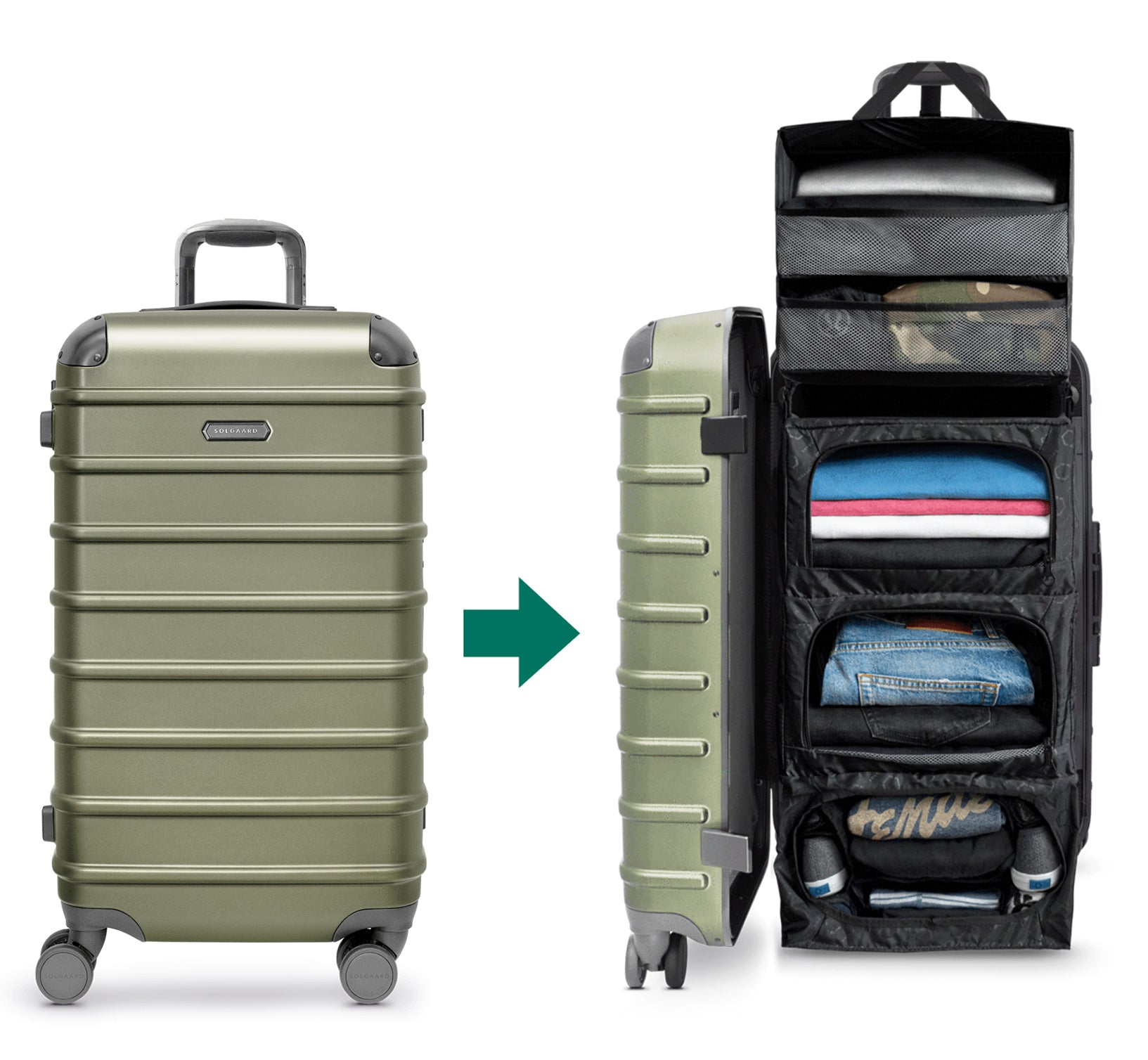 スーツケース機内持ち込み可 SOLGAARD - トラベルバッグ