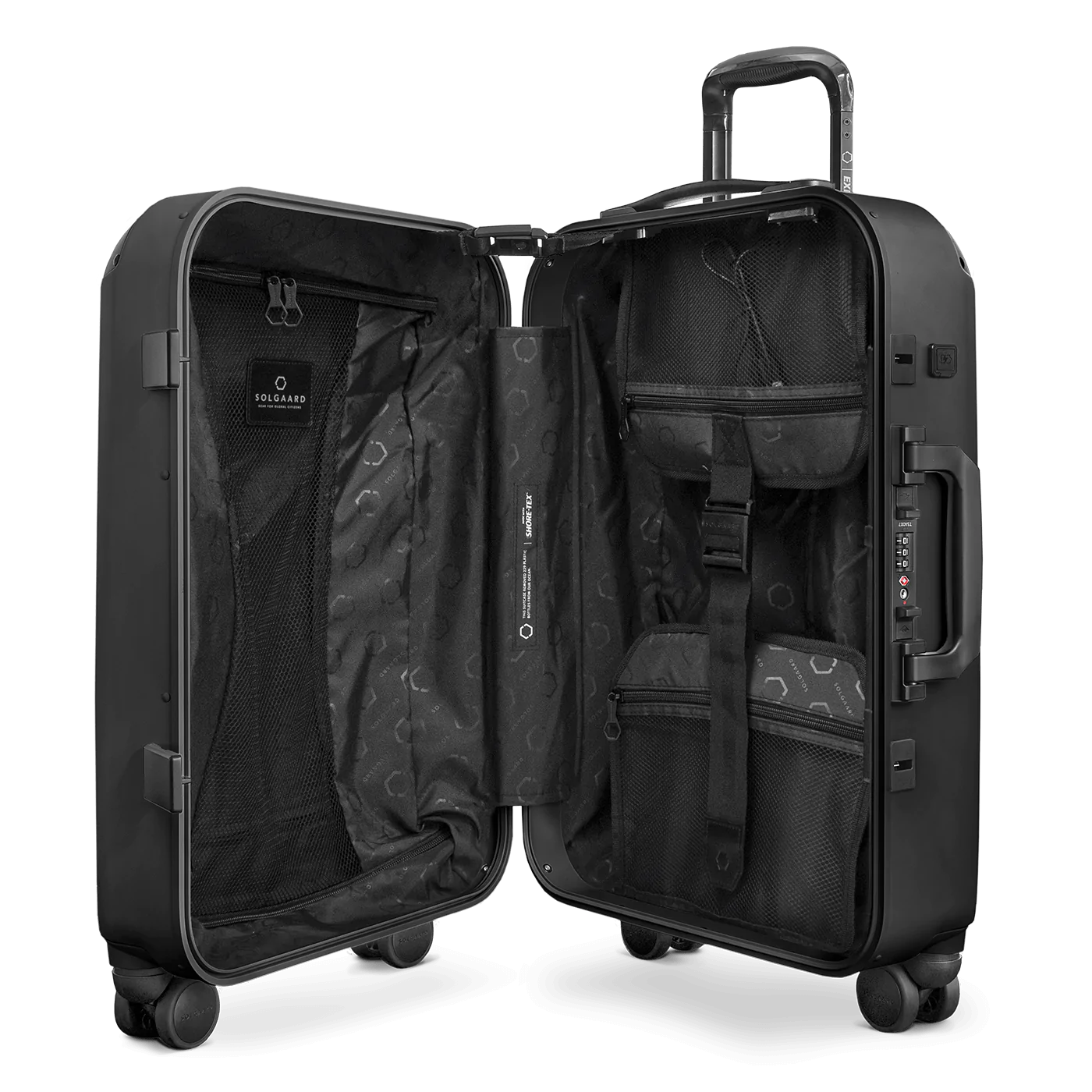 よろしくお願いしますSOLGAARD Carry-on（機内持込39L）時短スーツケース黒