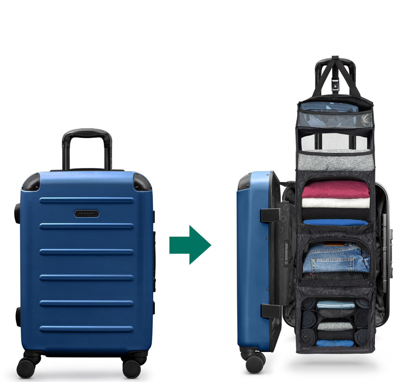 SOLGAARD Carry-on（機内持込39L）時短スーツケース – SOLGAARD